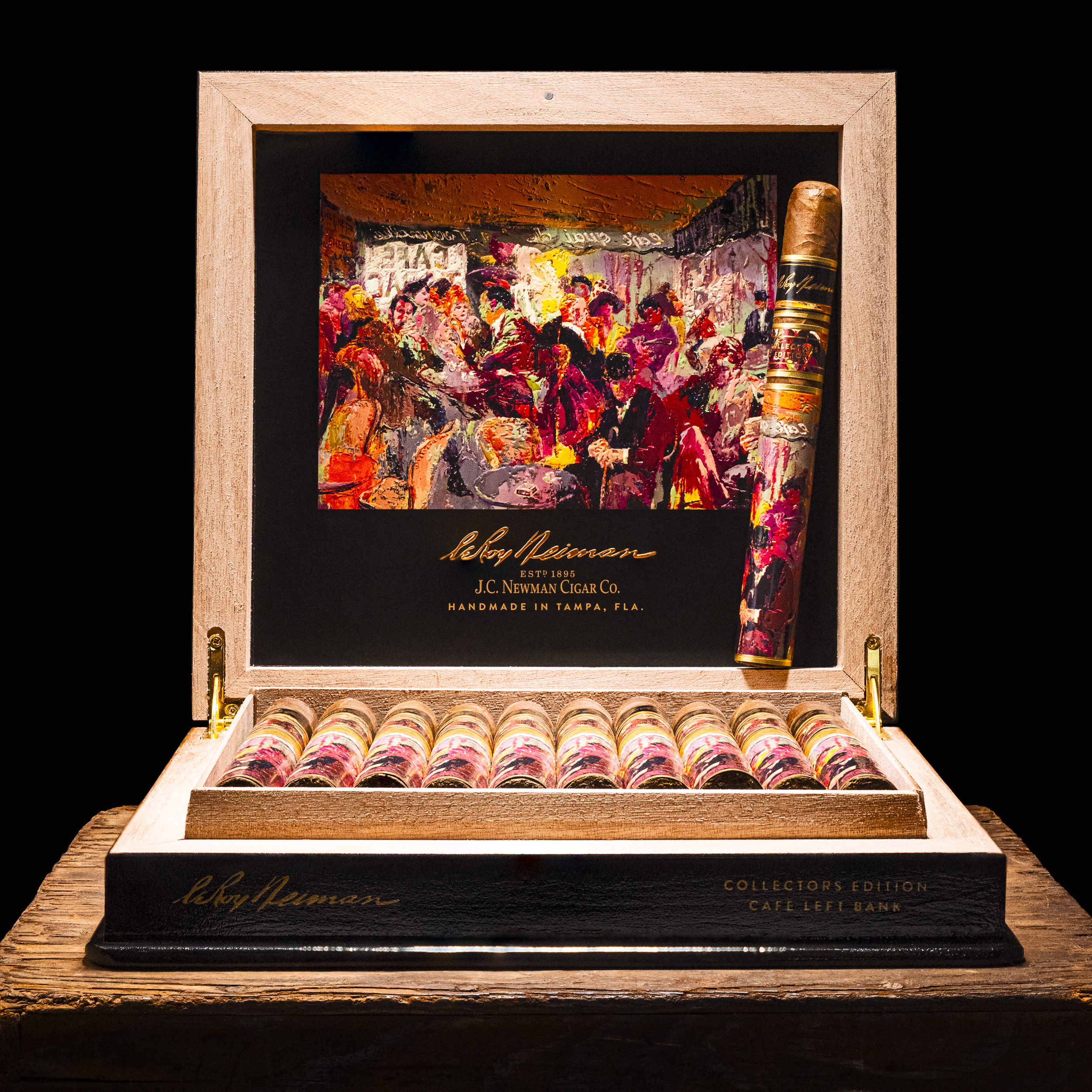 LeRoy Neiman Collector's Edition 2024 - Left Bank Cafe - Image 5
